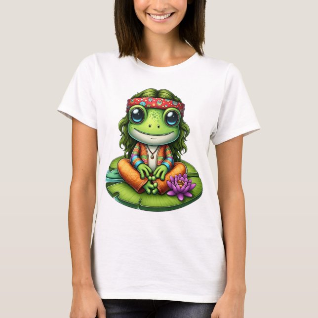 T-shirt Grenouille drôle (Devant)