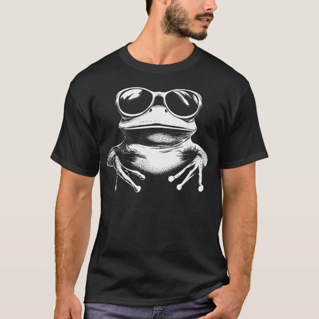 T-shirt Grenouille Drôle (Devant)
