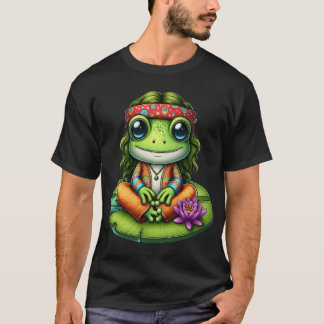 T-shirt Grenouille drôle