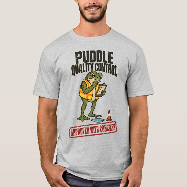 T-shirt Grenouille drôle (Devant)