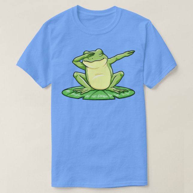 T-shirt Grenouille drôle en dabbing (Design devant)