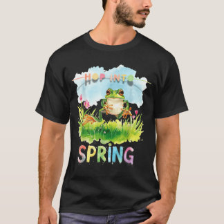 T-shirt Grenouille drôle fantaisiste espérant la saison de