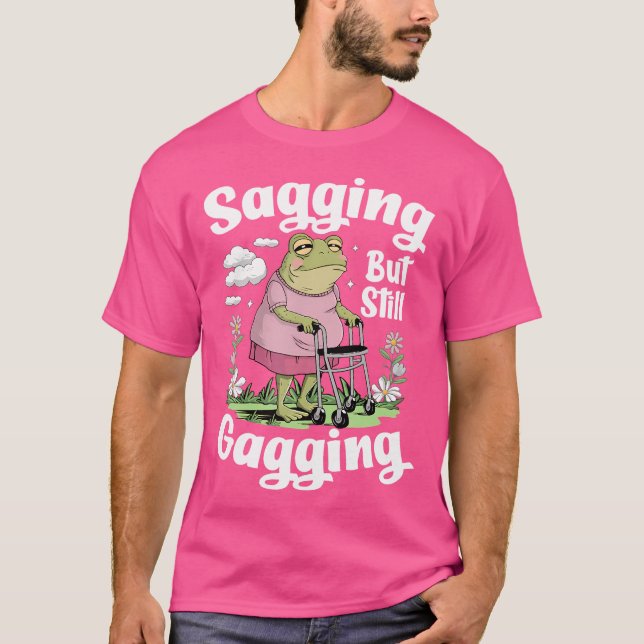 T-shirt Grenouille Drôle, Mais Encore Drôle (Devant)