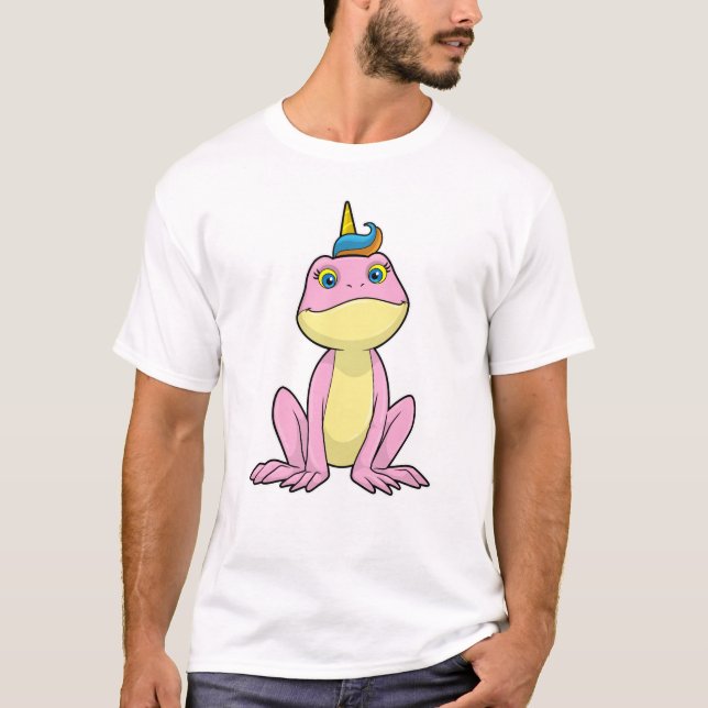 T-shirt Grenouille en licorne (Devant)