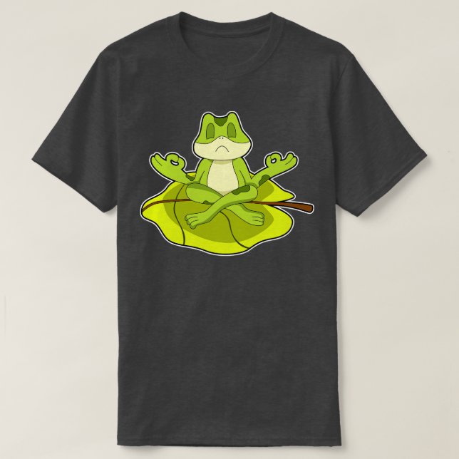 T-shirt Grenouille en Méditerranée (Design devant)