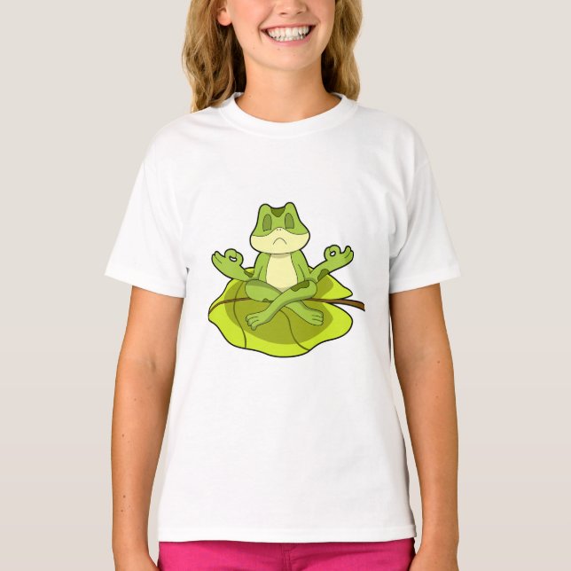 T-shirt Grenouille en Méditerranée (Devant)