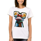 Grenouille en verre de hippie