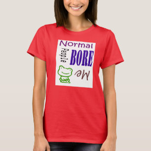 T-shirt Grenouille ennuyée
