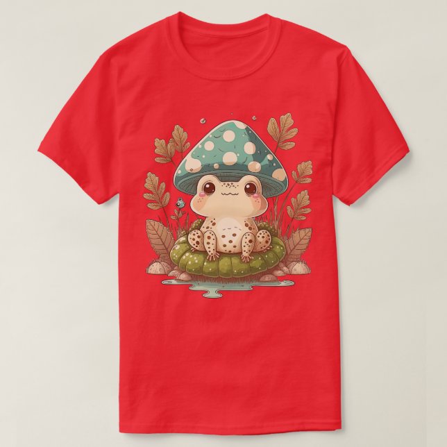 T-shirt grenouille esthétique sur Champhroom (Design devant)