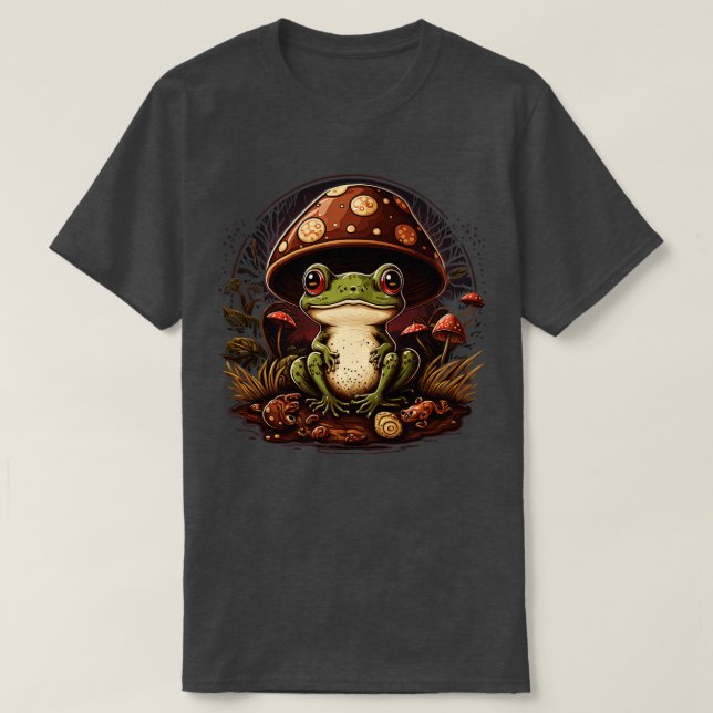 T-shirt grenouille esthétique sur Champhroom 7 (Design devant)