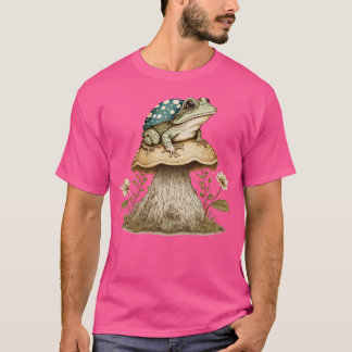 T-shirt grenouille esthétique sur Champignons 11