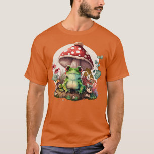 T-shirt grenouille esthétique sur Champignons 14