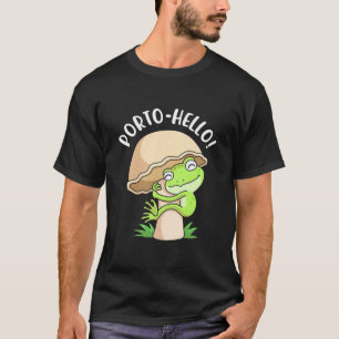 T-shirt Grenouille Et Champignons