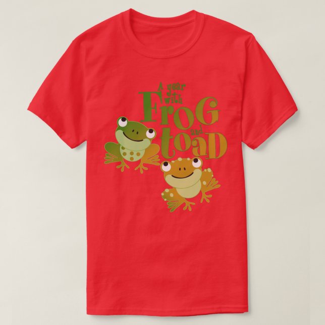 T-shirt Grenouille et crapaud (Design devant)