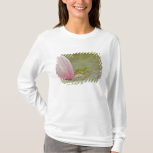 T-shirt Grenouille et pétale de fleur de lotus, Chine,