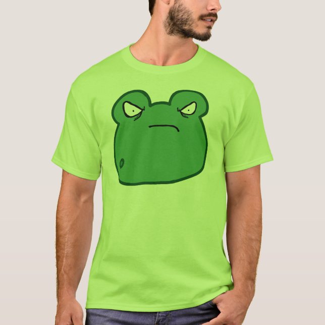 T-shirt Grenouille fâchée (Devant)