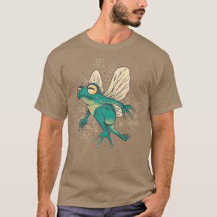 T-shirt Grenouille Fée Avec Ailes