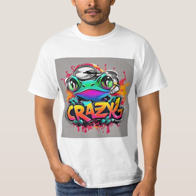 T-shirt grenouille folle (Devant)