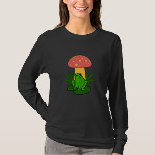T-shirt Grenouille Goblincore Cottagecore Sous Forêt De Ch