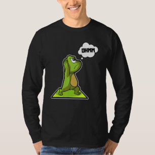 T-shirt Grenouille Grenouille Yoga Poses Gymnastique Sport