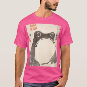T-shirt Grenouille grincheuse Art japonais Imprimer