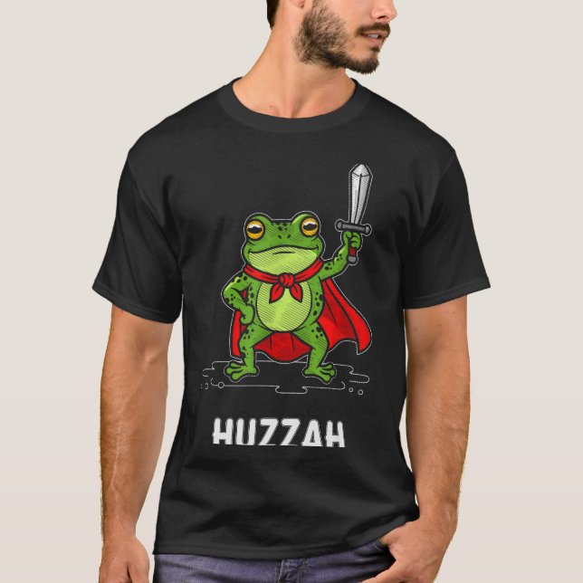 T-shirt Grenouille Hourra  (Devant)