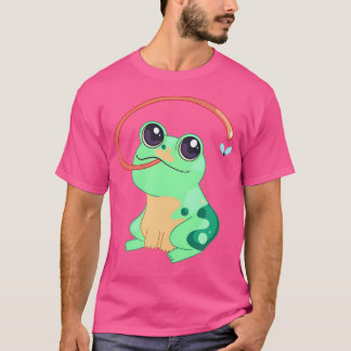 T-shirt Grenouille Insecte mouche attraper longue langue v
