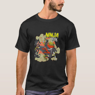 T-shirt grenouille japonaise mignonne en costume de ninja