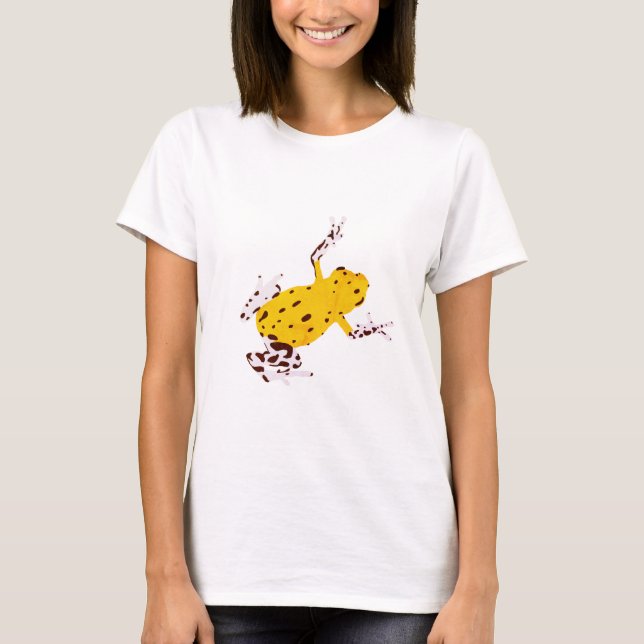 T-shirt Grenouille jaune (Devant)