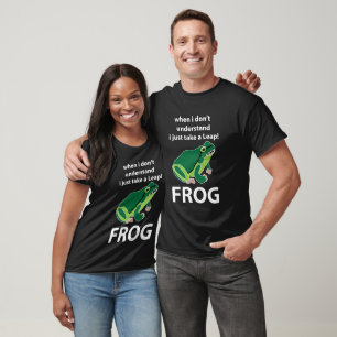 T-shirt Grenouille Je Prends Juste Une Grenouille À Leap