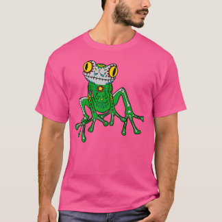 T-shirt Grenouille Jour de la mort Mexique crapaud Lover F