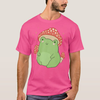 T-shirt Grenouille Kawaii Avec Casquette Champignons Cotta
