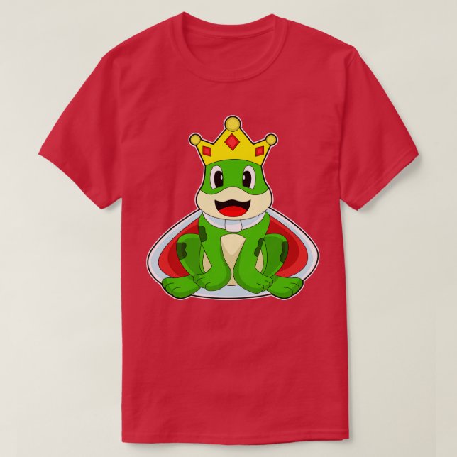 T-shirt Grenouille King Crown 2 (Design devant)