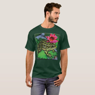 T-shirt grenouille léopard