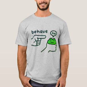 T-shirt Grenouille malhonnête Mème de grenouille drôle