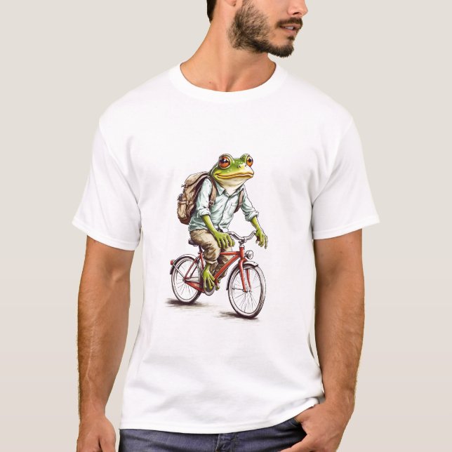 T-shirt grenouille mignonne (Devant)