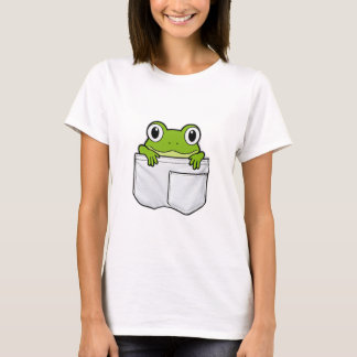 T-shirt Grenouille Mignonne de Poche