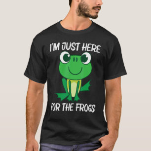 T-shirt Grenouille Mignonne Pour Hommes Femmes Forêt Zoo A