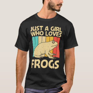 T-shirt Grenouille mignonne pour les filles maman attrape