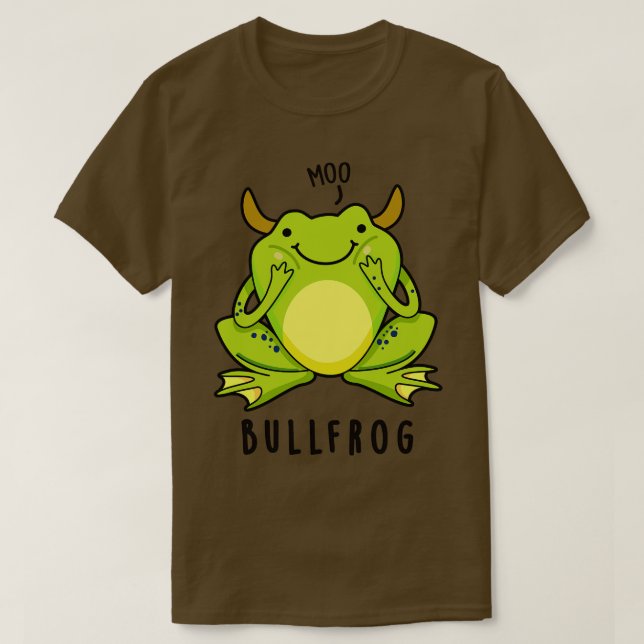 T-shirt Grenouille molle Pun de grenouille 1 (Design devant)