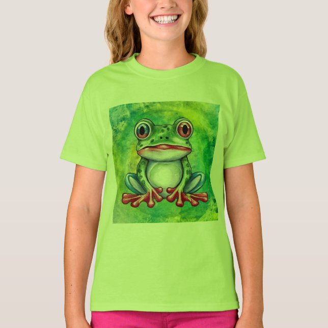 T-shirt Grenouille mûre (Devant)