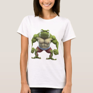 T-shirt Grenouille musculaire, Forte grenouille musculaire