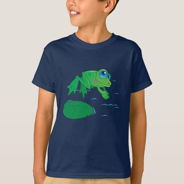 T-shirt Grenouille plongeuse (Devant)