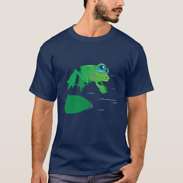 T-shirt Grenouille plongeuse (Devant)