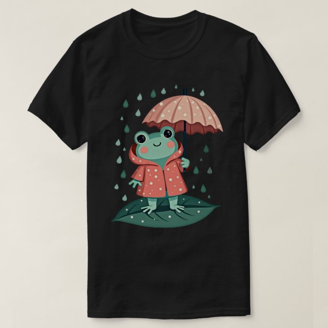 T-shirt Grenouille pluvieuse (Design devant)