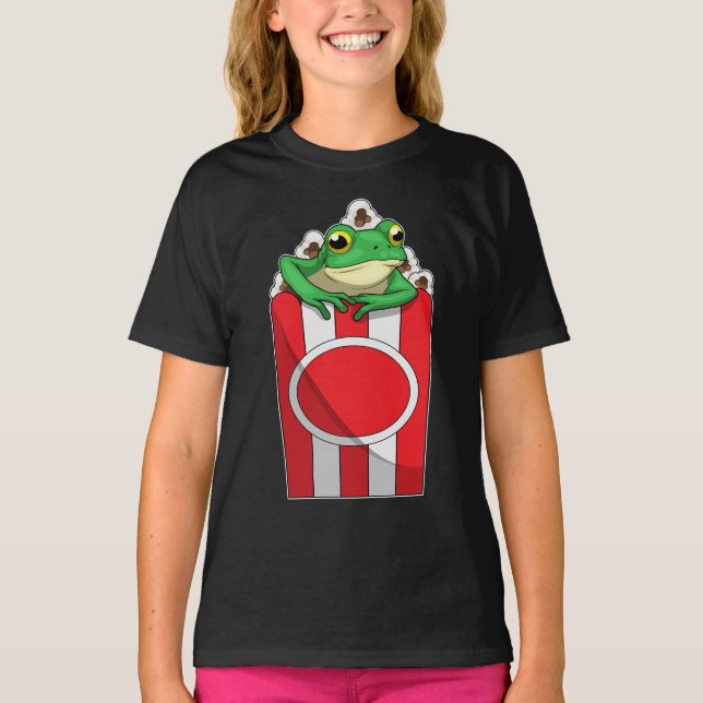 T-shirt Grenouille Popcorn (Devant)