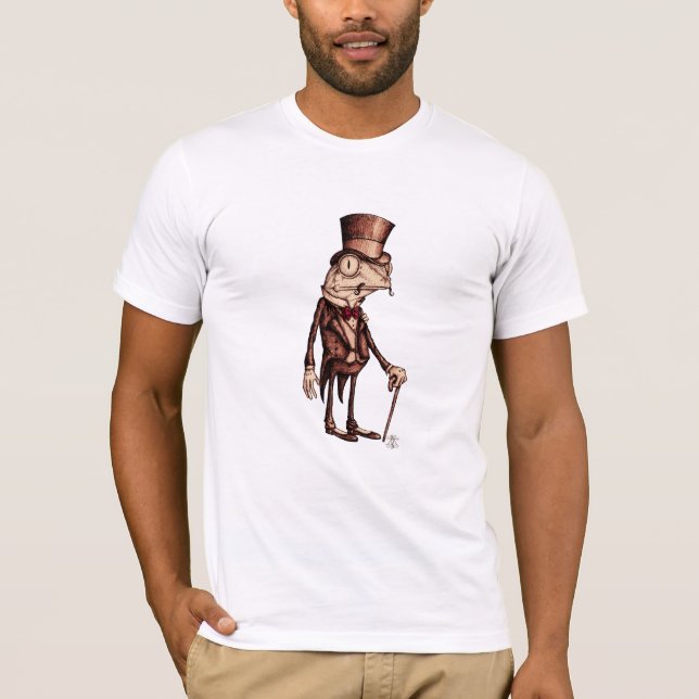 T-shirt Grenouille prétentieuse (Devant)