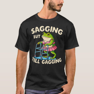 T-shirt Grenouille qui tombe mais qui fait toujours rire M