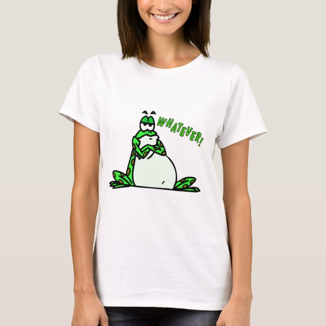 T-shirt Grenouille quoi que (Devant)