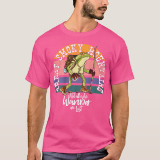 T-shirt Grenouille randonnée Great Smoky Mountains Randonn